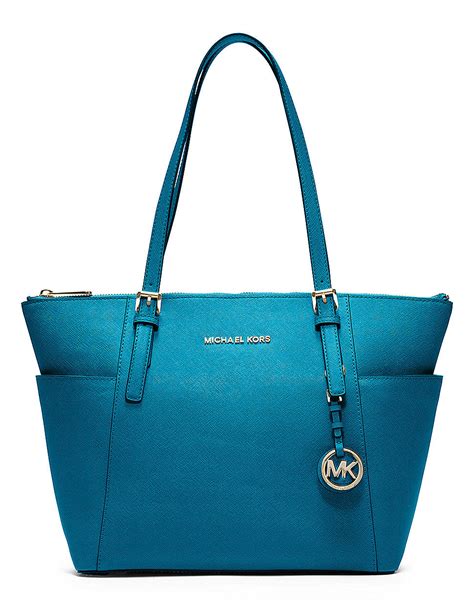 michael kors aqua tote bag|Michael Kors blue handbags clearance.